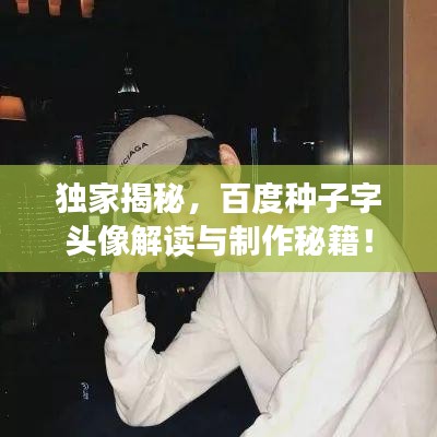 独家揭秘，百度种子字头像解读与制作秘籍！