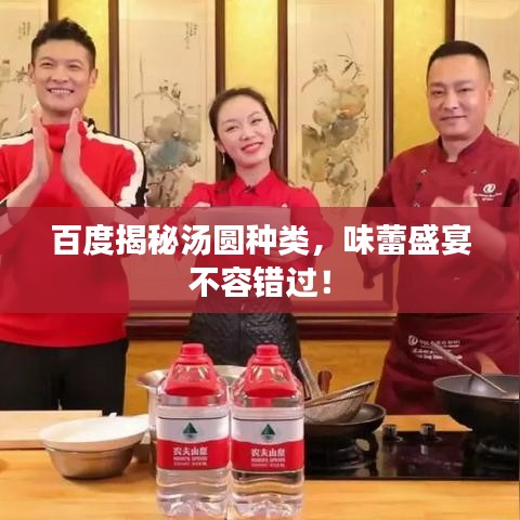 百度揭秘汤圆种类，味蕾盛宴不容错过！
