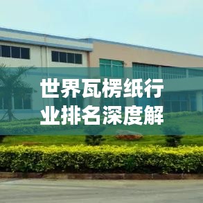 世界瓦楞纸行业排名深度解析，企业排名与市场趋势一网打尽！