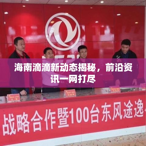 海南滴滴新动态揭秘，前沿资讯一网打尽