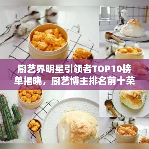 厨艺界明星引领者TOP10榜单揭晓，厨艺博主排名前十荣耀榜单