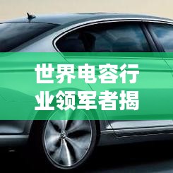 世界电容行业领军者揭秘，顶级电容厂排名榜单！