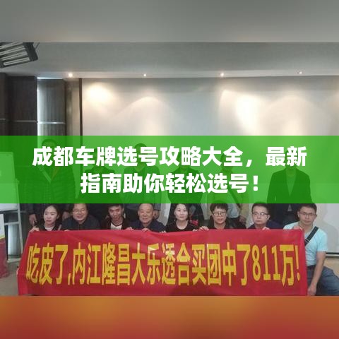 成都车牌选号攻略大全，最新指南助你轻松选号！