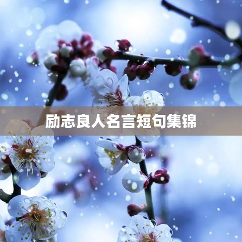 励志良人名言短句集锦