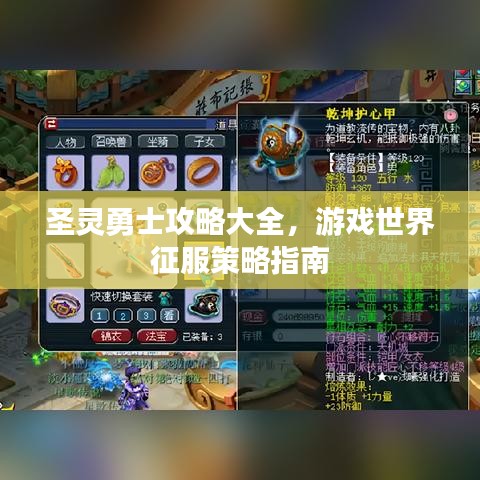 圣灵勇士攻略大全，游戏世界征服策略指南