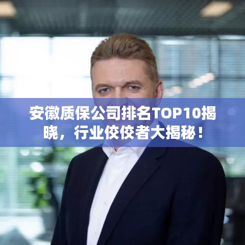 安徽质保公司排名TOP10揭晓，行业佼佼者大揭秘！
