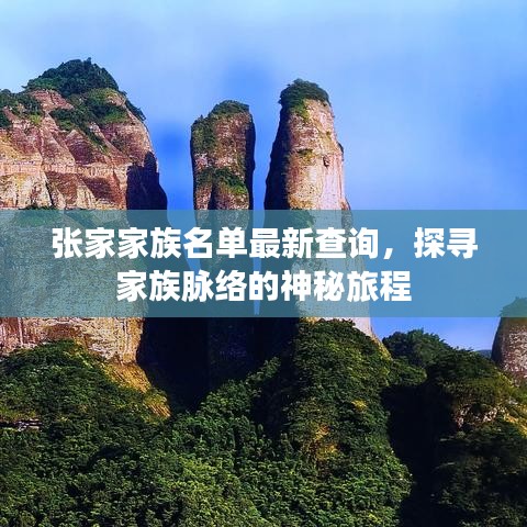 张家家族名单最新查询，探寻家族脉络的神秘旅程
