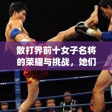 散打界前十女子名将的荣耀与挑战，她们的战斗风采与奋斗历程