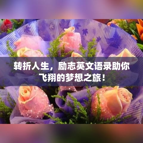 转折人生，励志英文语录助你飞翔的梦想之旅！