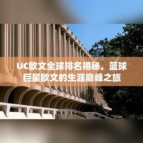 UC欧文全球排名揭秘，篮球巨星欧文的生涯巅峰之旅