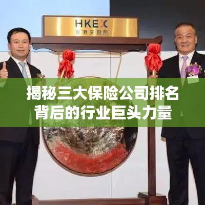 揭秘三大保险公司排名背后的行业巨头力量