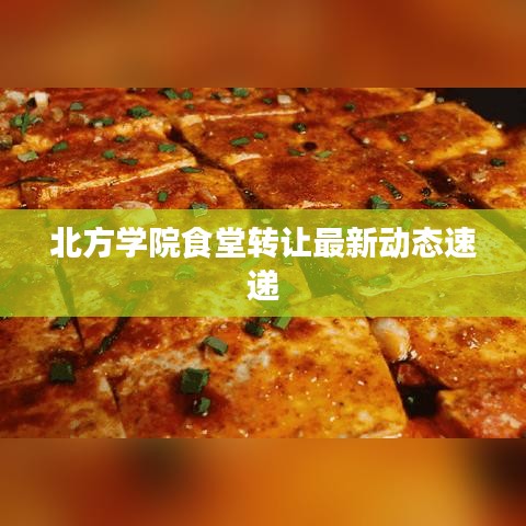 北方学院食堂转让最新动态速递