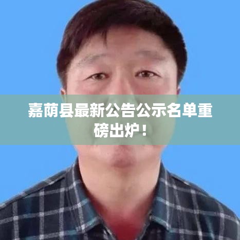 嘉荫县最新公告公示名单重磅出炉！