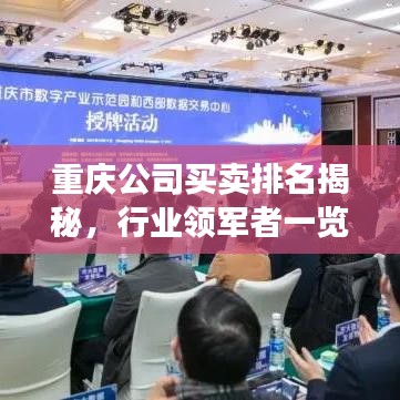 重庆公司买卖排名揭秘，行业领军者一览无余