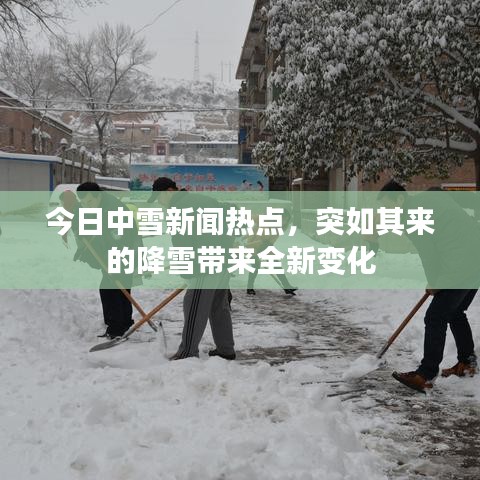 今日中雪新闻热点，突如其来的降雪带来全新变化