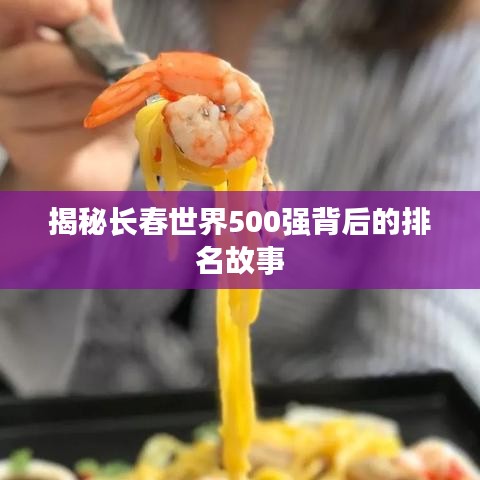 揭秘长春世界500强背后的排名故事