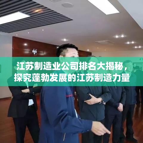 江苏制造业公司排名大揭秘，探究蓬勃发展的江苏制造力量