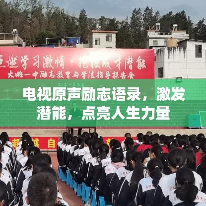 电视原声励志语录，激发潜能，点亮人生力量