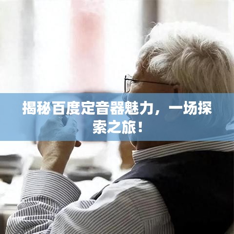 揭秘百度定音器魅力，一场探索之旅！