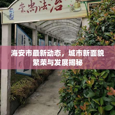 海安市最新动态，城市新面貌繁荣与发展揭秘