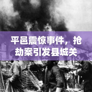平邑震惊事件，抢劫案引发县城关注潮