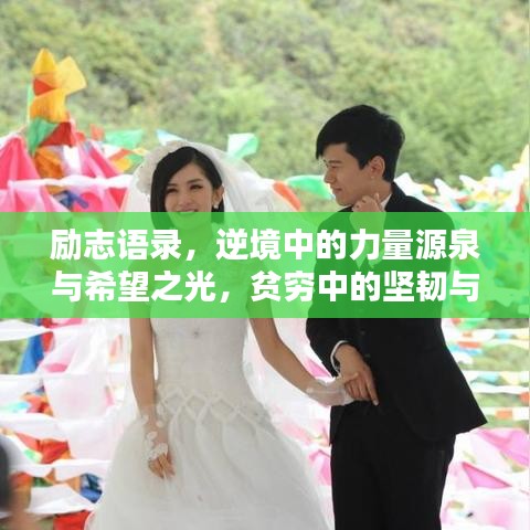 励志语录，逆境中的力量源泉与希望之光，贫穷中的坚韧与希望