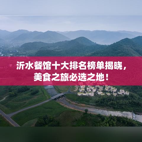 沂水餐馆十大排名榜单揭晓，美食之旅必选之地！