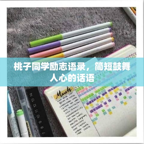 桃子同学励志语录，简短鼓舞人心的话语