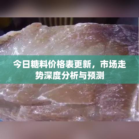 今日糖料价格表更新，市场走势深度分析与预测