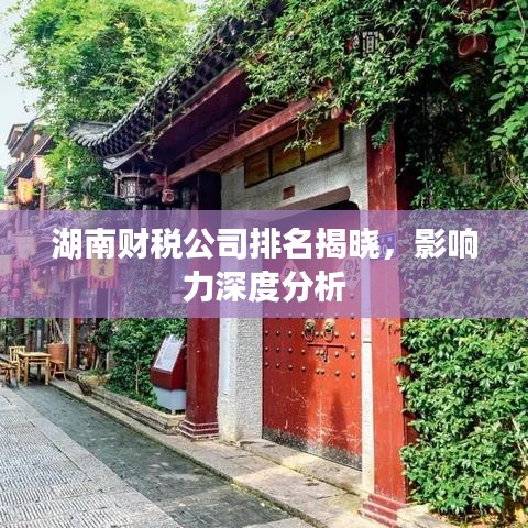 湖南财税公司排名揭晓，影响力深度分析