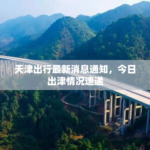 天津出行最新消息通知，今日出津情况速递