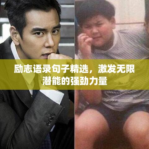 励志语录句子精选，激发无限潜能的强劲力量
