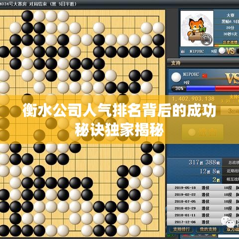 衡水公司人气排名背后的成功秘诀独家揭秘