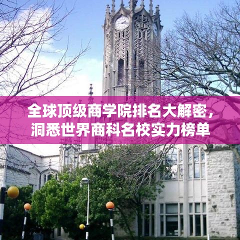 全球顶级商学院排名大解密，洞悉世界商科名校实力榜单