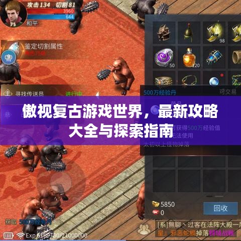 傲视复古游戏世界，最新攻略大全与探索指南