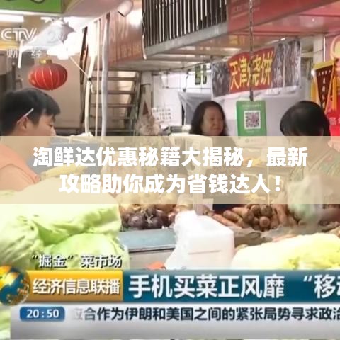淘鲜达优惠秘籍大揭秘，最新攻略助你成为省钱达人！