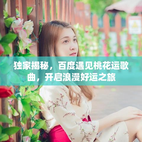 独家揭秘，百度遇见桃花运歌曲，开启浪漫好运之旅