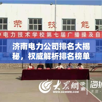 济南电力公司排名大揭秘，权威解析排名榜单！