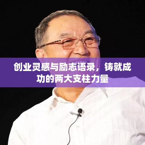 创业灵感与励志语录，铸就成功的两大支柱力量
