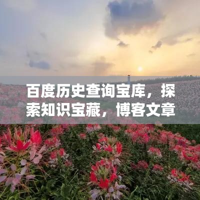百度历史查询宝库，探索知识宝藏，博客文章一网打尽