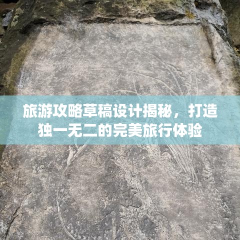 旅游攻略草稿设计揭秘，打造独一无二的完美旅行体验