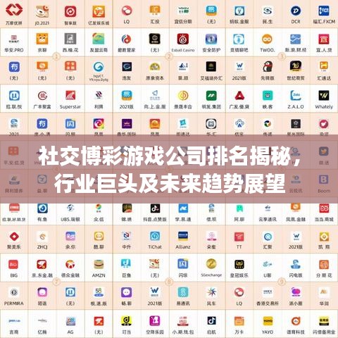 社交博彩游戏公司排名揭秘，行业巨头及未来趋势展望