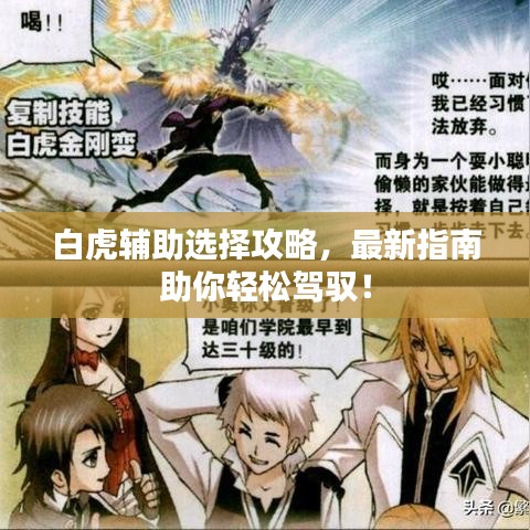 白虎辅助选择攻略，最新指南助你轻松驾驭！