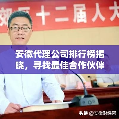 安徽代理公司排行榜揭晓，寻找最佳合作伙伴的指南