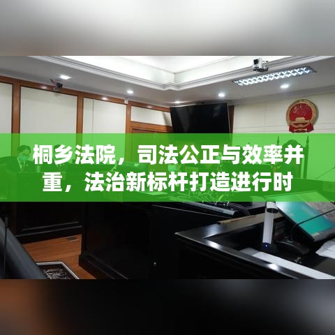 桐乡法院，司法公正与效率并重，法治新标杆打造进行时