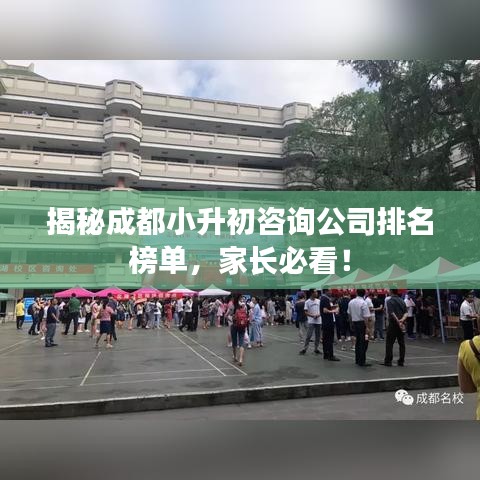 揭秘成都小升初咨询公司排名榜单，家长必看！