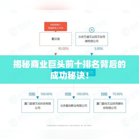 揭秘商业巨头前十排名背后的成功秘诀！