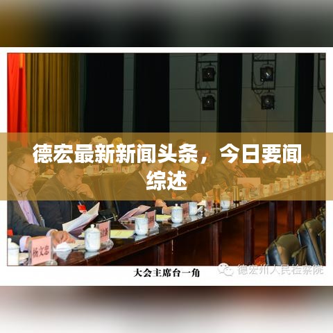 德宏最新新闻头条，今日要闻综述