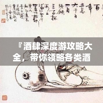 『酒肆深度游攻略大全，带你领略各类酒肆的无限魅力与独特体验』