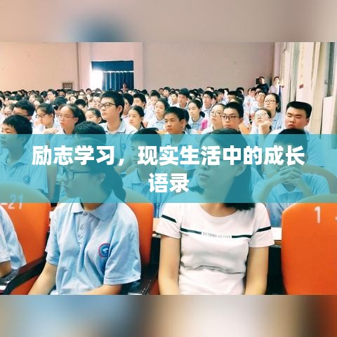 励志学习，现实生活中的成长语录